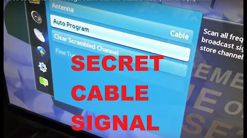 Secret Free TV Signal Through Internet with NO Cable Subscription or Equipment