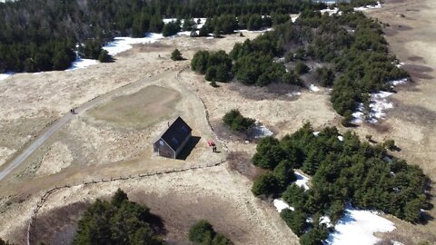 Drone Hex Shot showing off Beach