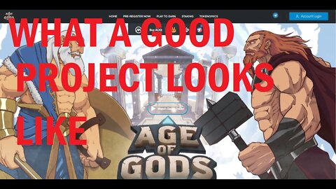 How to Vet a Crypto Project. Let's Look at Age of Gods