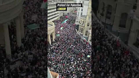 London Protest For Gaza Palestine