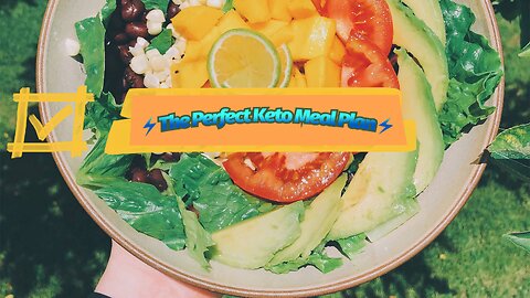 🥦The Perfect Keto Meal Plan🥒