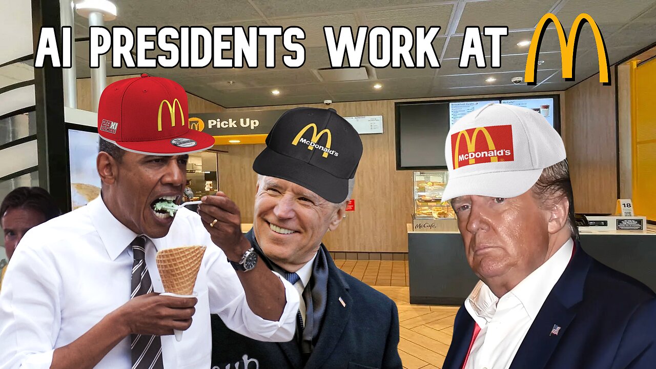 Us Presidents Work At Mcdonalds Part 1