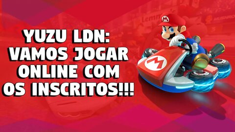 JOGANDO AO VIVO No Yuzu - Vamos JOGAR ONLINE COM OS INSCRITOS!!!