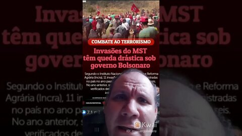 Invasões do Mostrem queda drástica sob Governo Bolsonaro