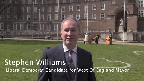 Stephen Williams Liberal Democrat Candidate for West Of England Mayor