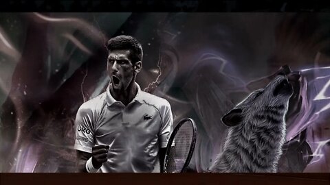 Novak Djokovic Howls Like a Wolf / Be The Wolf Not The Sheep