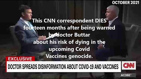 CNN Correspondent Warned of Fauci's Genocide, Then Dies.