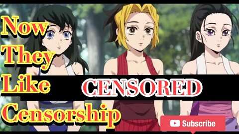 Twitter PRAISES Censorship of Demon Slayer! #demonslayer #censorship #twitter