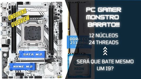 Kit Xeon X99 Monstro com 12 Núcleos e 24 Threads! Será que Bate Mesmo um i9? | GeekMedia