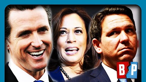 Kamala CRIES About Newsom DeSantis Debate | Breaking Points