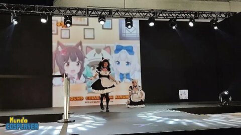 Apresentação Cosplay Livre em Grupo do jogo Nekopara no Anime Friends 2022