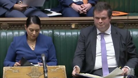 Priti Patel Clearly Frustrated By Yvette Cooper