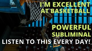 Powerful Basketball Positive Subliminal (Relaxing Music) [Develop Winners Mindset] Listen Every Day!