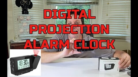 Jhua Digital Projection Alarm Clock and USB Charger