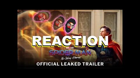 ⚪️ Noobs Watch Leaked Spider Man No Way Home Trailer CRINGE | Marvel