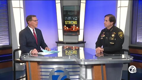 Oakland Co. Sheriff Bouchard discusses healing in Oxford one year after school shooting