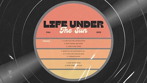 Life Under The Sun - Week 4 (Full Service)