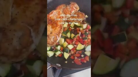 One Pan Keto Recipe Only Need 15 min to Cook | FREE Keto Recipe (Link In Description) #Shorts