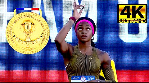 Sha'Carri RICHARDSON🇺🇸🥇100 Meter Final 2024 US Olympic Team Trials *10.71* (NBC.4K)