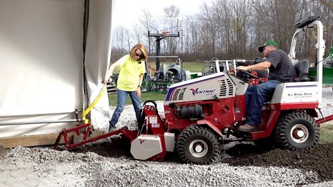 Bobcat SAL Movin Stuff. Trenching Electric Cable