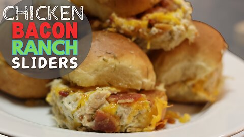 Chicken Bacon Ranch Sliders