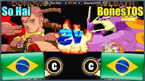 Vampire Hunter Darkstalkers Revenge (So Hai Vs. BonesTOS) [Brazil Vs. Brazil]