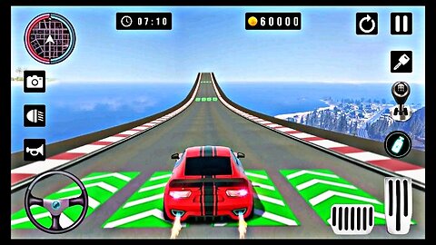 Ramp Car Racing Gameplay -3d car games - Android Gameplay