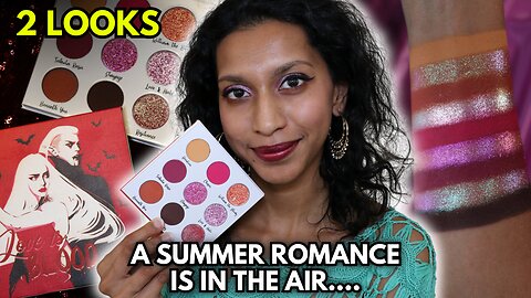 NEW Summer Indie Makeup Love is Blood Palette Review | Salem Cosmetics Discount Code: RANITA