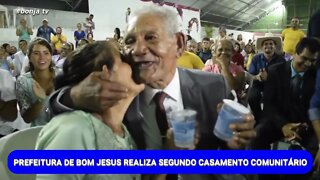 Casamento Comunitário: 95 Casais Oficializaram União em Bom Jesus do Tocantins | bonja tv