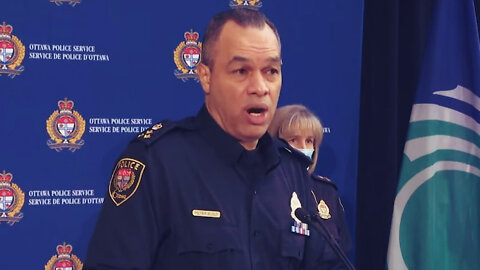 Ottawa Police Chief Makes It Illegal For Police To Support Truckers