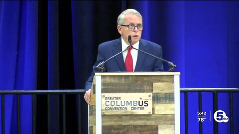 Gov. Mike DeWine addresses arming teachers during school safety event