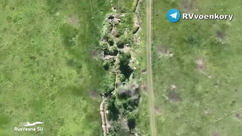 Precise Fire Of Russian Artillery Destroys Ukrainian War Moles In Their Trenches