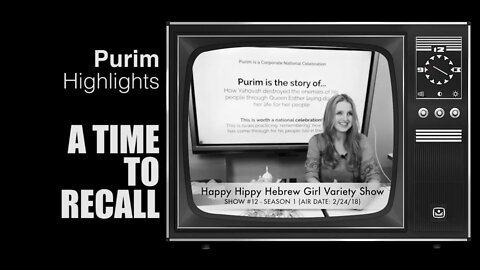 Purim | A Time to Remember