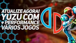 Yuzu com MAIS PERFORMANCE Vários Jogos | Novo Update para Metroid Dread (Boss Rush)