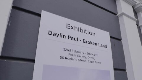 SOUTH AFRICA - Cape Town - Daylin Paul's Broken Land exhibition (Video) (tjz)