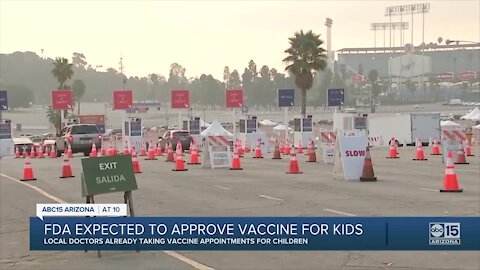 FDA expected to approve COVID vaccine for kids