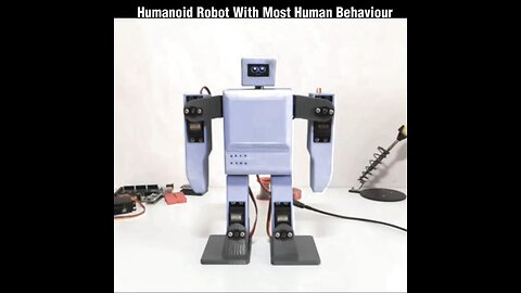 Humanoid Robot Project with Most Human Behavior!