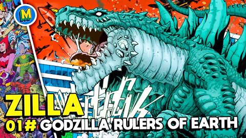 GODZILLA RULERS OF EARTH - NÚMERO #01 [ GODZILLA VS ZILLA - GIGAN VS KUMONGA ]