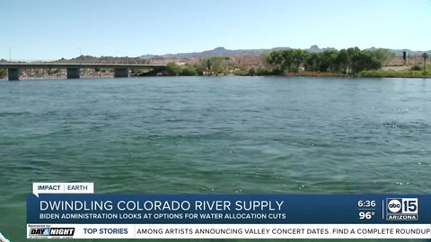 Arizona faces more water cuts under federal proposals for Colorado River