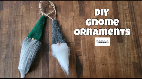 GNOME ORNAMENTS | A FUN CHRISTMAS CRAFT