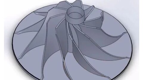 How to Make an Axial Centrifugal Compressor in SolidWorks |JOKO ENGINEERING|