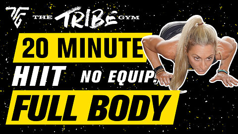 20 Minute HIIT Workout - Episode 9: Full Body - No Equipment