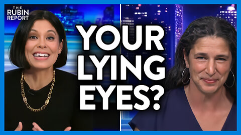 Watch MSNBC Host Essentially Telling You to Not Believe Your Lying Eyes | DM CLIPS | Rubin Report