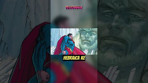 Superman PALAVRAS judaicas #superhomem