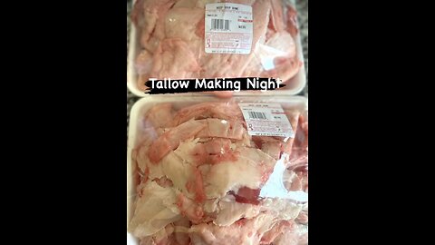 Tallow Making Night