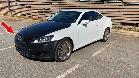 IT'S TIME FOR SOME LEXUS PEARL PAINT! DROPPING OFF MY COPART LEXUS IS 350C TO THE PAINT SHOP