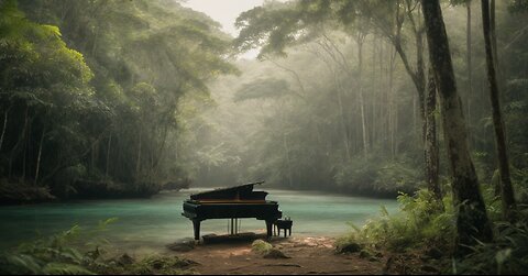 Forest Sounds with Piano Music