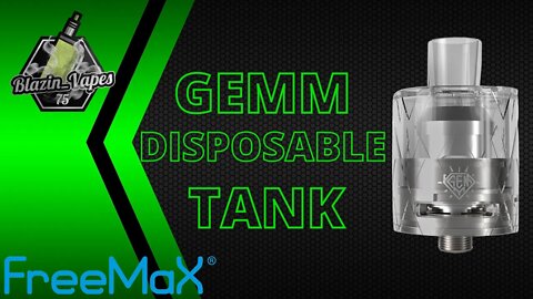 FREEMAX - Gemm Disposable Tank