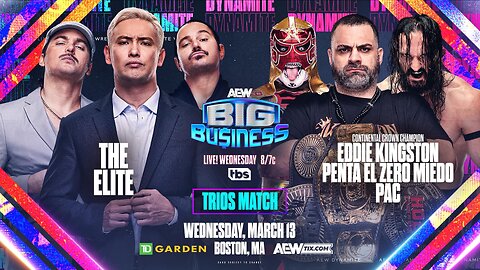 Elite vs. Eddie Kingston, PAC, and Penta El Zero Miedo! #AEW #shorts