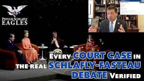 FACT CHECK: Every Court Case In The Real Schlafly-Fasteau Debate Verified